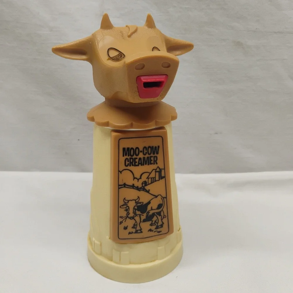 Vintage Moo Cow Creamer Whirley Industries Warren PA USA Farmhouse 70s Clean